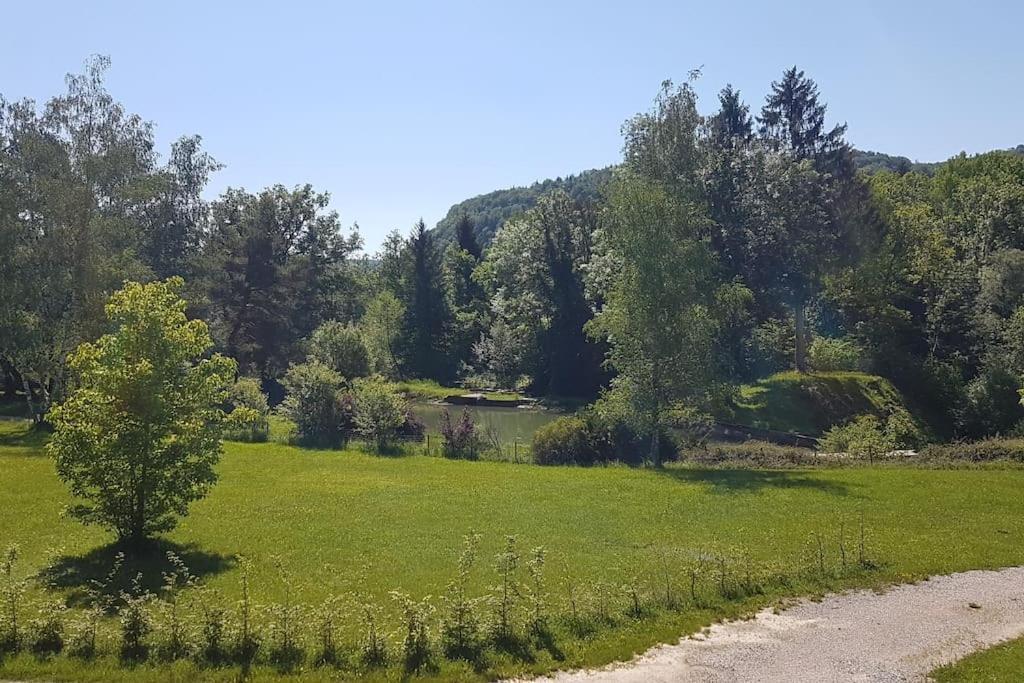 Gite Jura Mina Chalet Au Milieu De La Nature Villa Ney Exterior foto